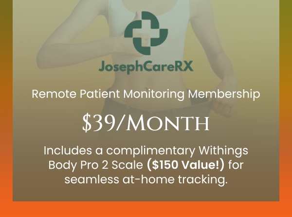 Self-Pay Pricing at JosephCareRX, Medical Weight Loss Clinic in Fayetteville, NC