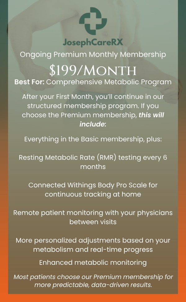 Self-Pay Pricing at JosephCareRX, Medical Weight Loss Clinic in Fayetteville, NC