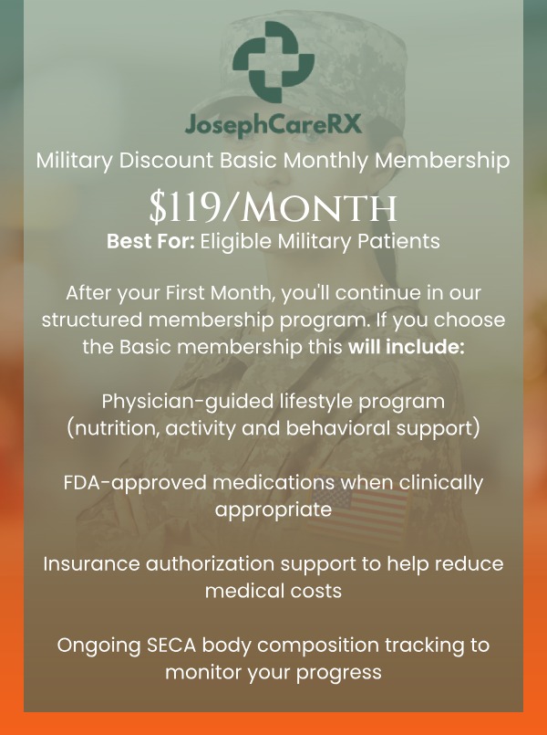 Self-Pay Pricing at JosephCareRX, Medical Weight Loss Clinic in Fayetteville, NC