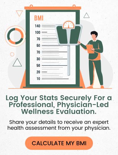 Log Your Stats Securely For a Professional, Physician-Led Wellness Evaluation. Log Your Stats Securely For a Professional, Physician-Led Wellness Evaluation.